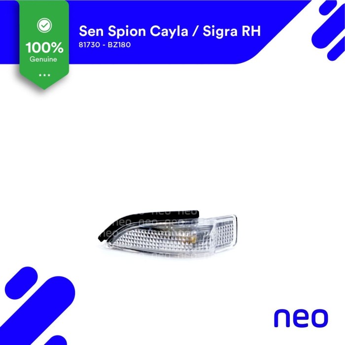 Mobil-Spion- Lampu Sen Spion Kanan Cayla Sigra 81730-Bz180 -Spion-Mobil.