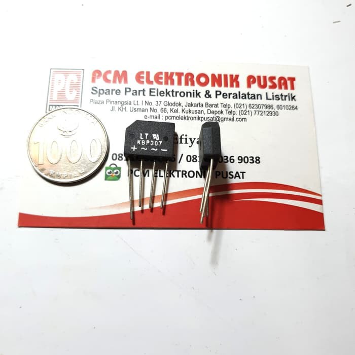 New Dioda sisir 3A 700 volt KBP307 ( tebal )