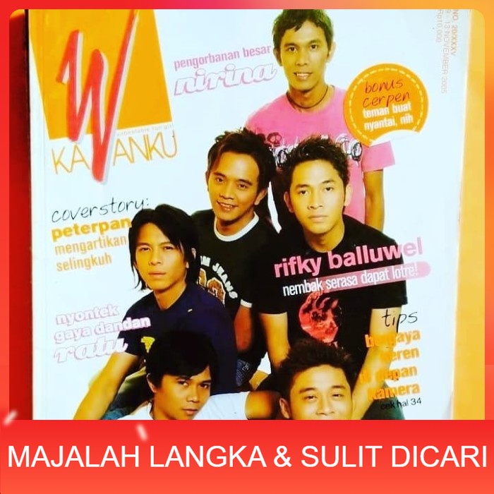 Majalah KAWANKU No.20 Nov 2005 Cover KAWANKU Langka