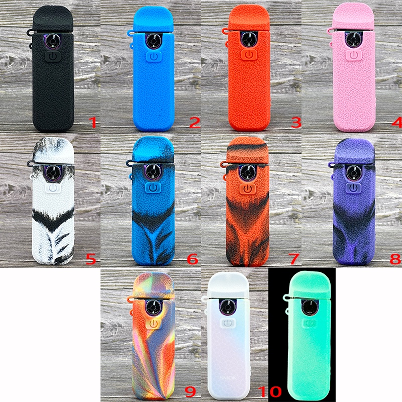 Casing soft case Bahan Karet Silikon Tekstur 4 Dengan Tali lanyard Untuk Handphone Nord