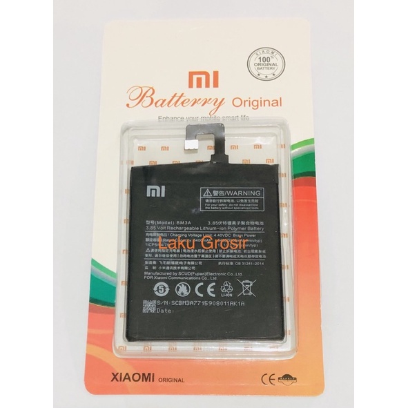 Battery batre Xiaomi BM3A - BM 3A - Mi Note 3