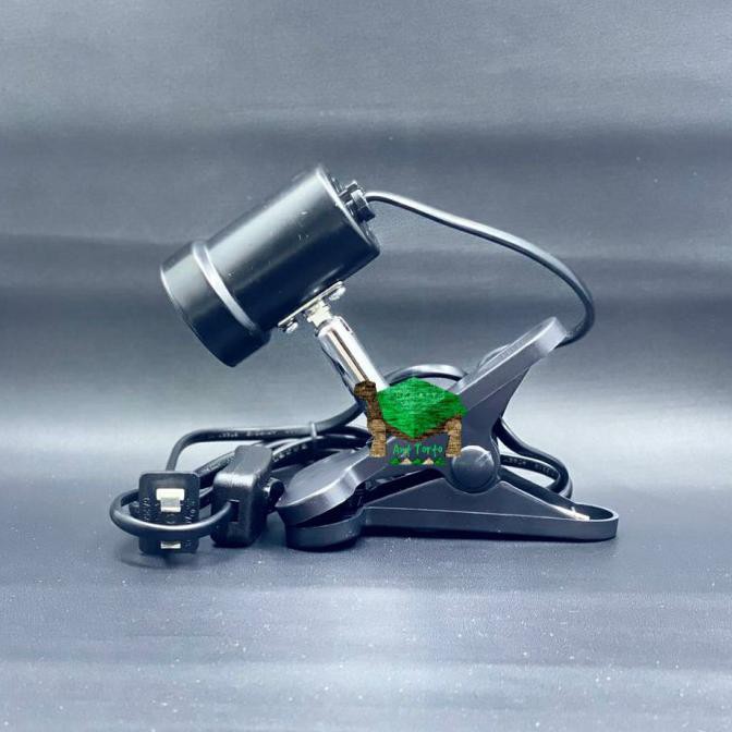 Kap Lampu Jepit Keramik Pendek / Short Clip Ceramic Fitting Lamp