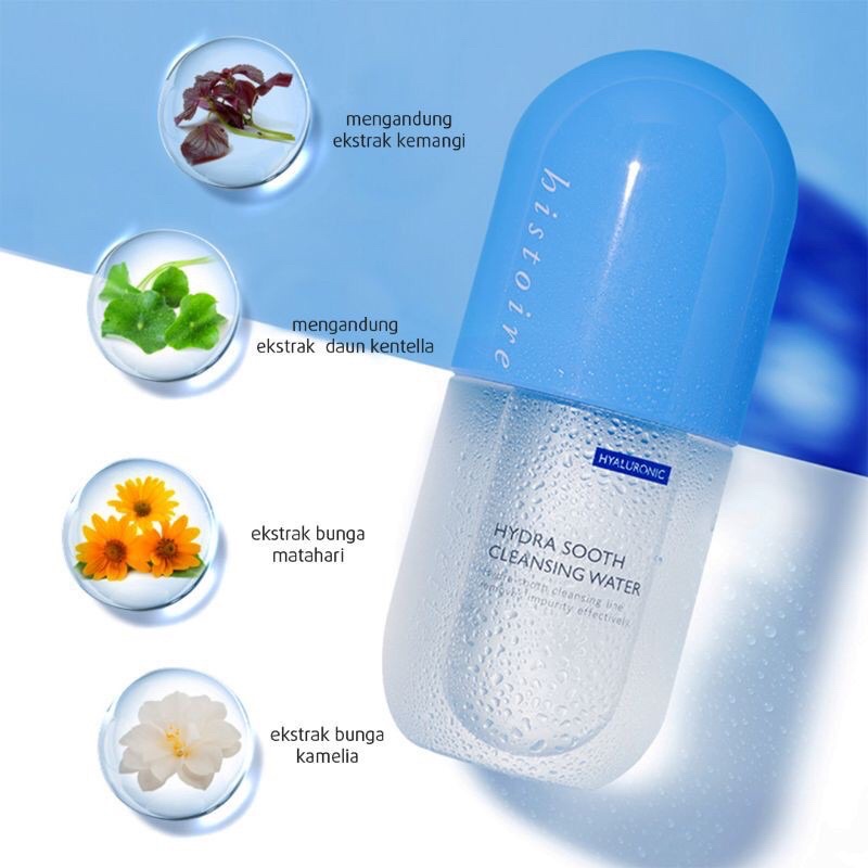 Histoire Naturelle Hydrasooth Cleansing Water Micellar Water 500ml