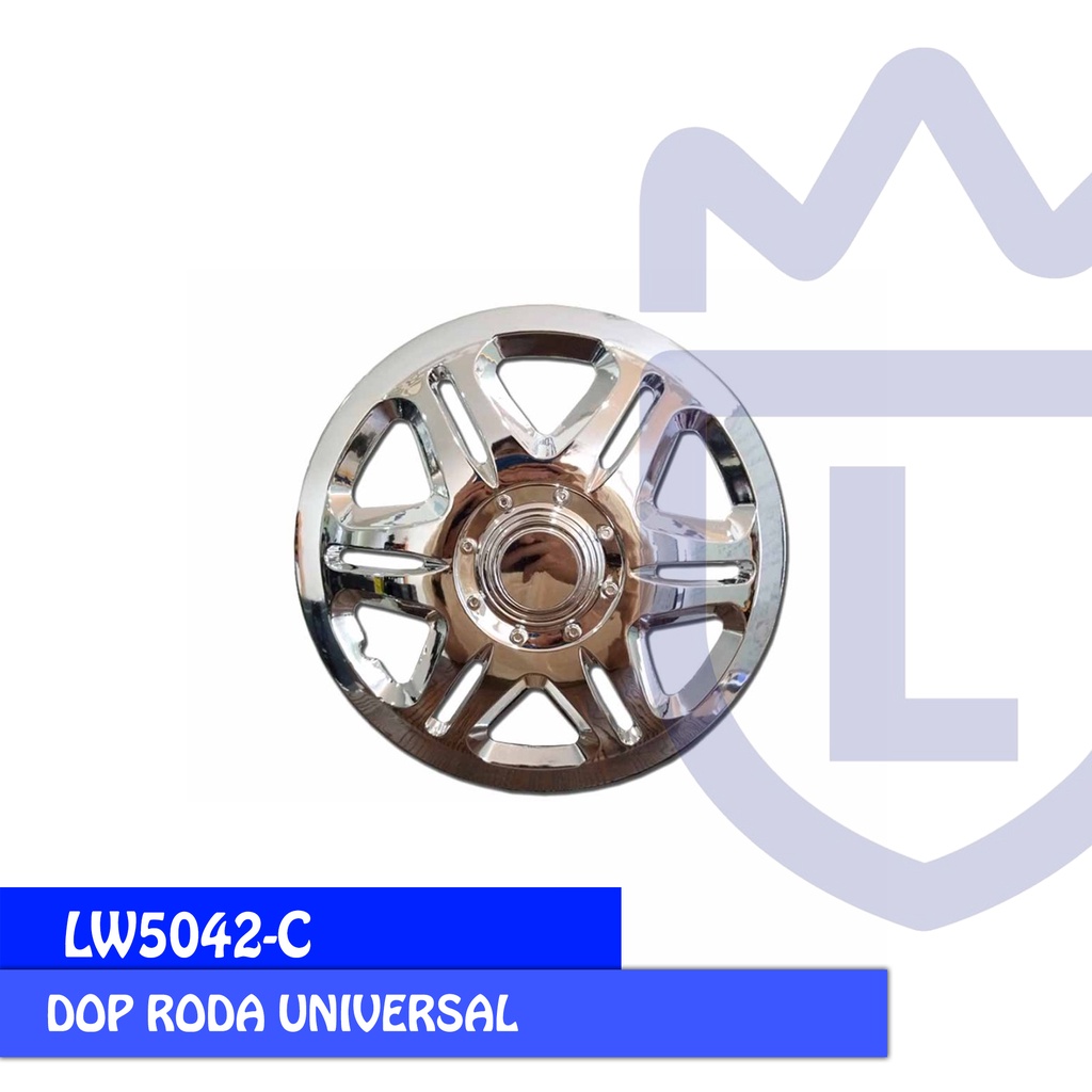 COVER VELG SPORT WHEEL DOP RODA LOWIN DESIGN 5042 CHROME - 1 SET 4PCS