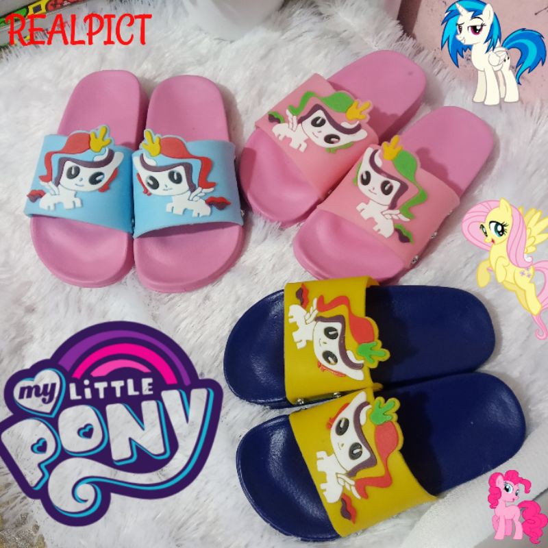 sandal anak unicorn prince kuda pony karet timbul semi import