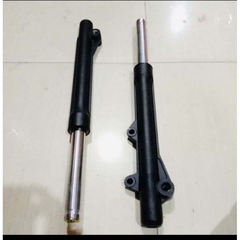 As Shock Depan + Tabung SUPRA X 125NEW HITAM