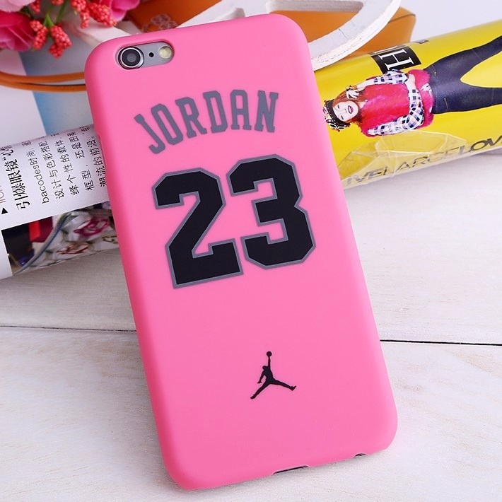 CASING HP - HARD CASE Champion No.23 Jordan FOR IPHONE 6   4.7INCH - PINK | Terlaris