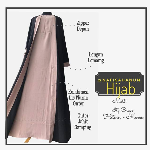 Gamis abaya outer