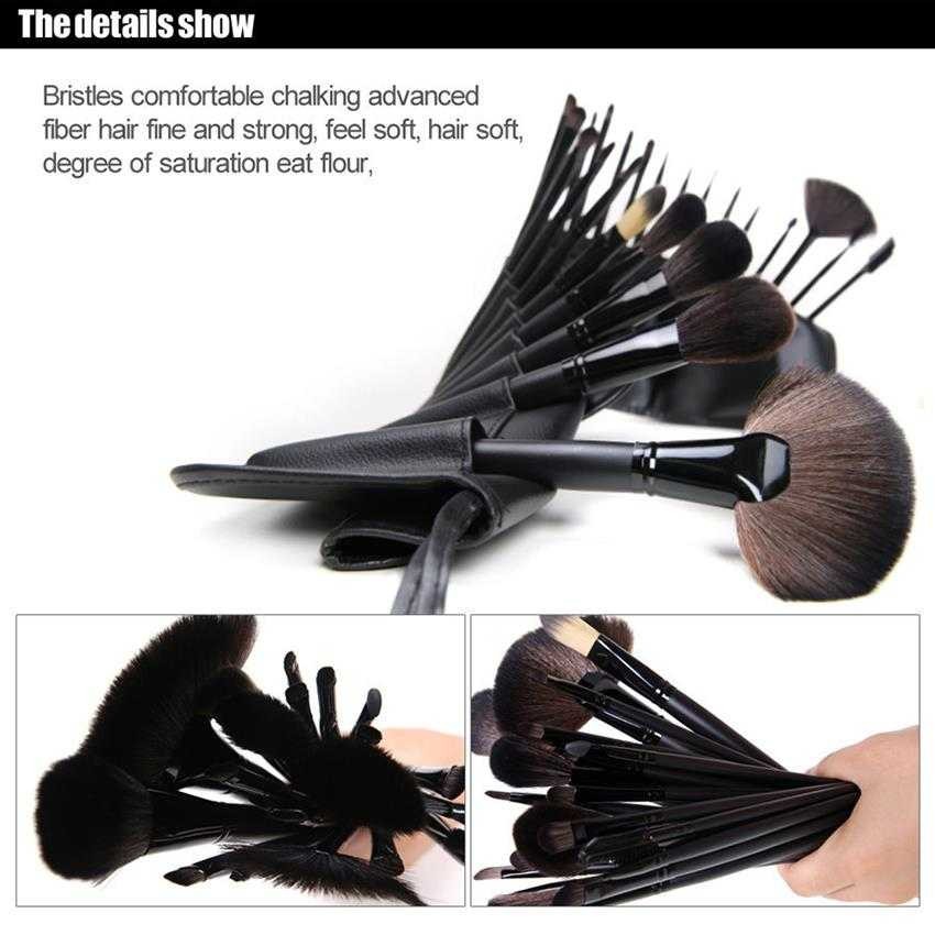 Kuas Make Up 24set Multifungsi MU 01 Dilengkapi Tas Brush Makeup Lengkap Berkualitas Tdk Mudah Rusak