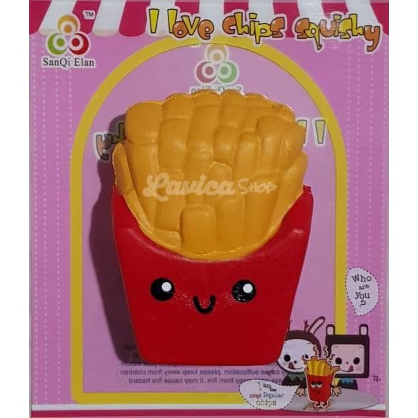 

Squishy Chips Potato (Kentang Goreng) licensed by Sanqi Elan