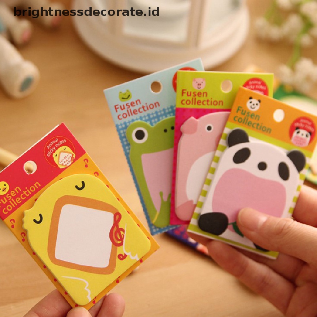 (Birth) Sticky Note / Memo / Pembatas Buku Bentuk Binatang Lucu