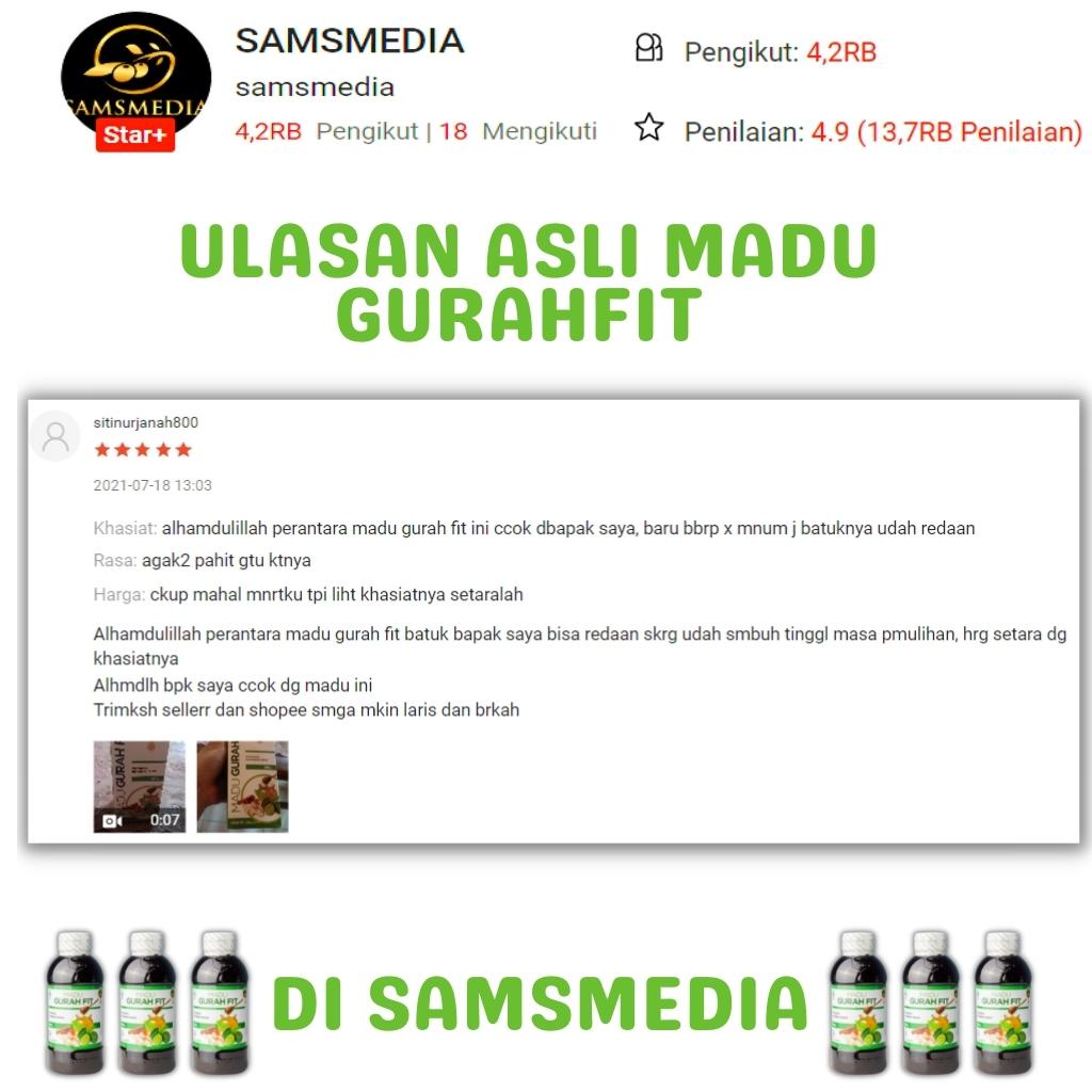 Madu Gurah Fit Asli original Madu Gurahfit Obat Batuk Radang Tenggorokan - Madu Gurahfit Asli Original - Samsmedia