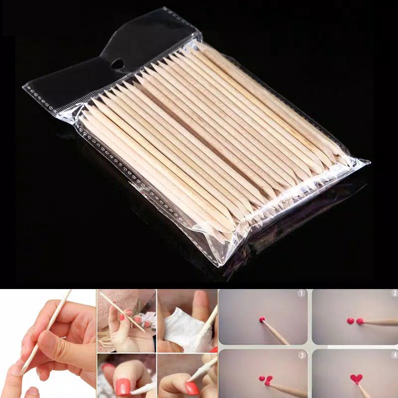 1PCS Removal Fake Nails | Nail Art Wood Stick Manicure Tool