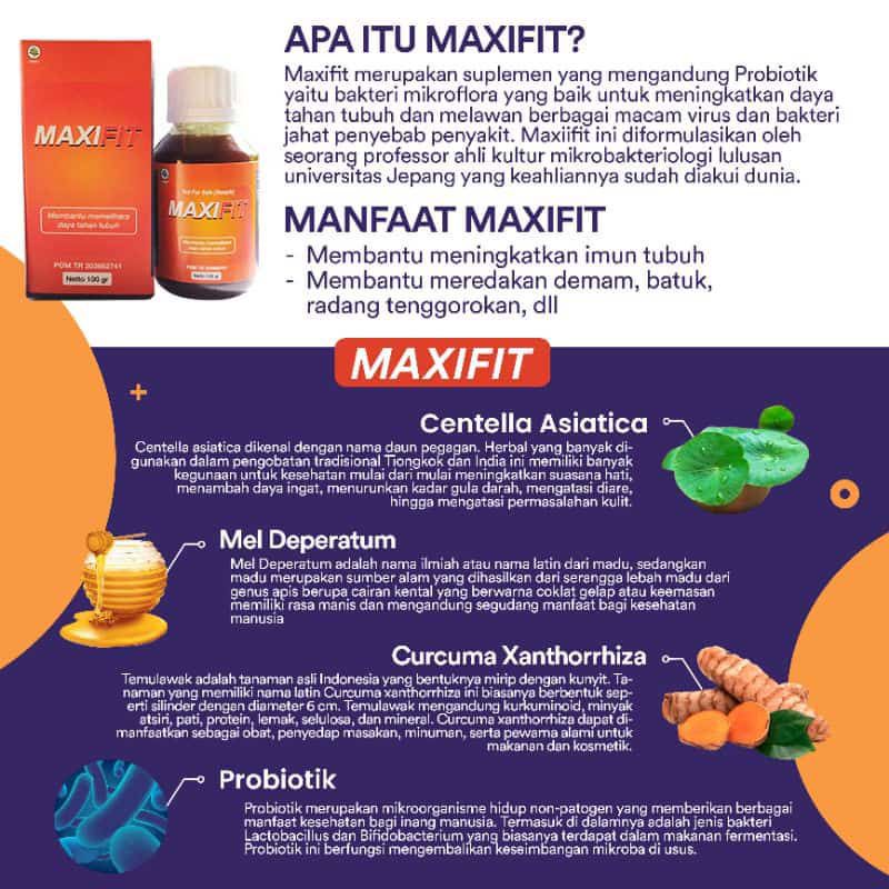 

MAXIFIT Peningkat Imun