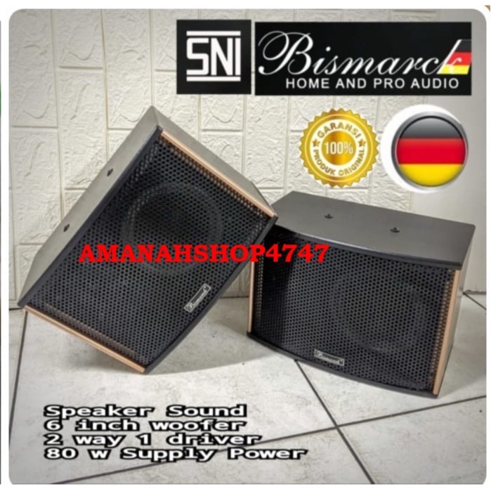 Speaker Pasif BISMARCK SP 65 ( 6 inch )