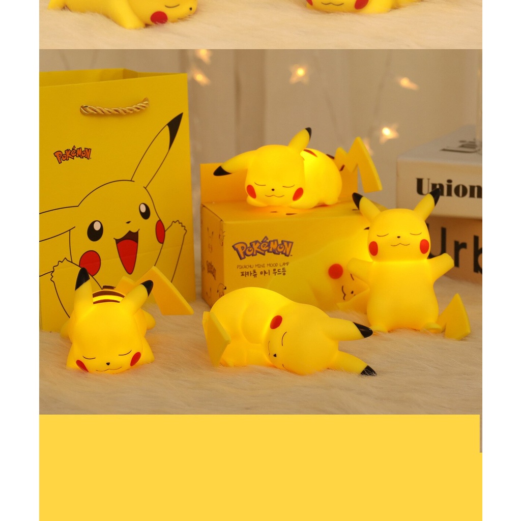 Lampu Pokemon Pikachu Mini Mood Lamp Figure Pikachu