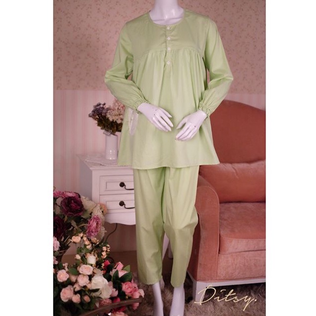 Ditsy pajamas / lime pajamas by ditsy official