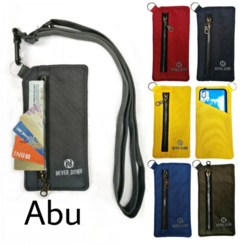 Hannging Wallet - dompet hp - Dompet kalung - dompet kartu pria dan wanita