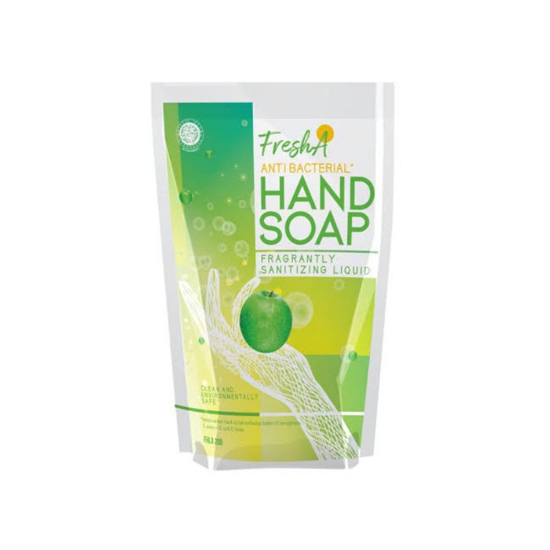 Fresh A Fresha Hand Wash Soap Pouch 250ml &amp; Botol 480 ml