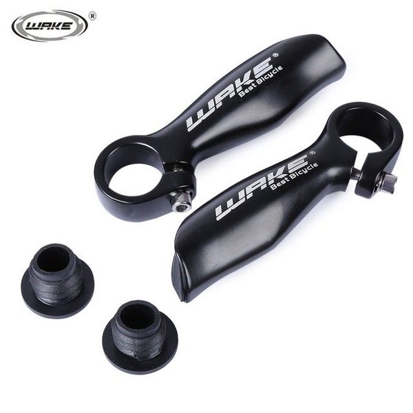 Tanduk WAKE Bar End Alloy hand grip Stang Sepeda Handlebar seli mtb gunung lipat xc touring