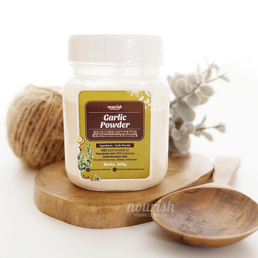 Nourish Indonesia, Garlic Powder 80gr