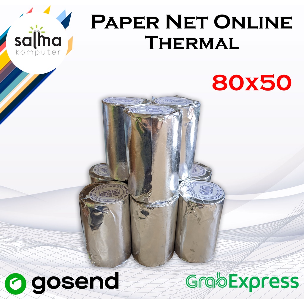 

Paper Thermal Net Online 80x50