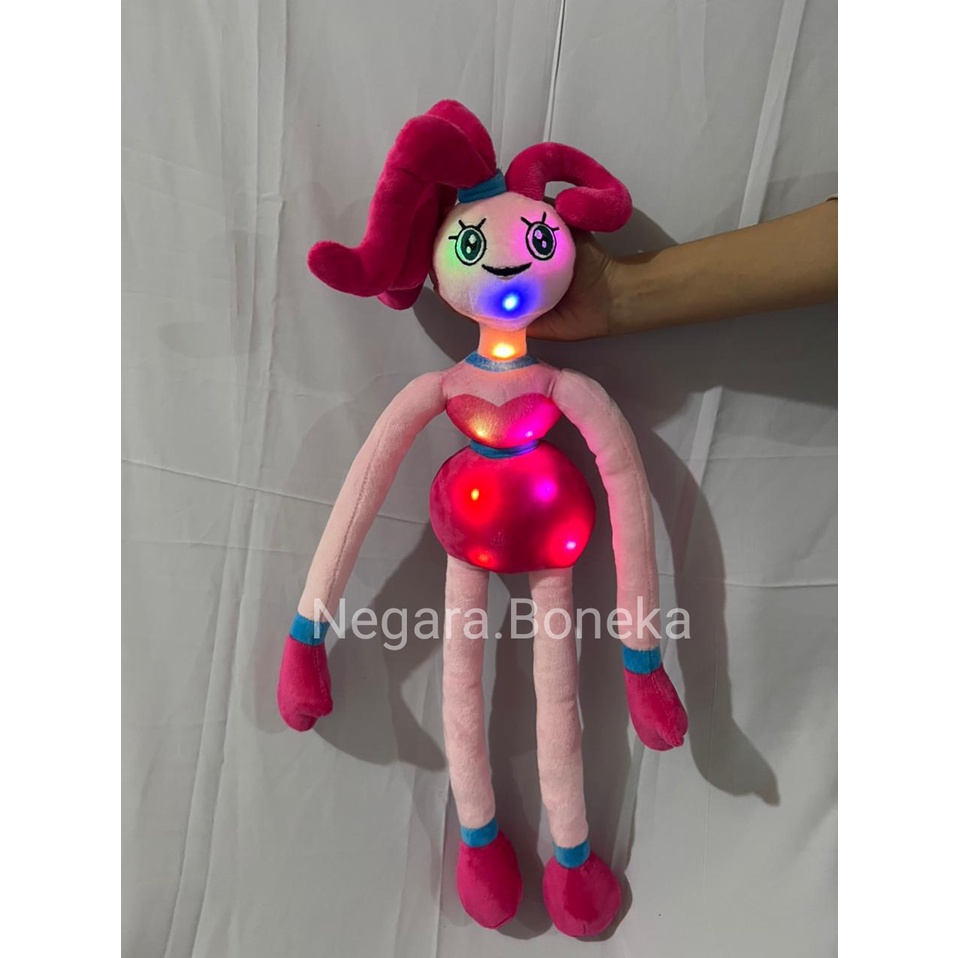 mainan boneka mommy long legs huggy playtime chapter 2 LED ukuran 63 cm