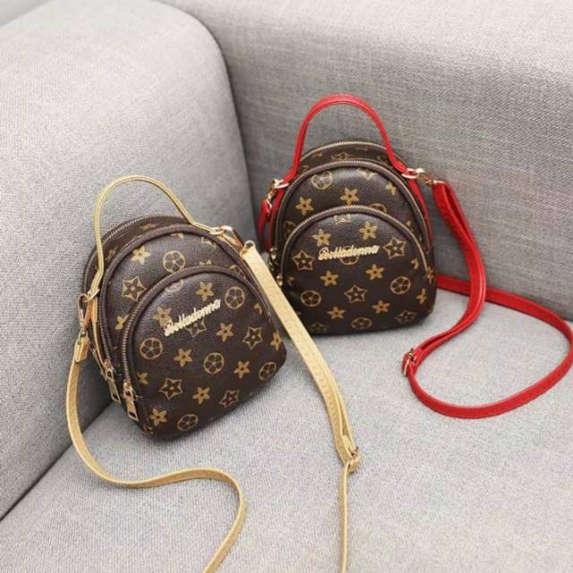 TAS SELEMPANG WANITA MONO LV DAMIER