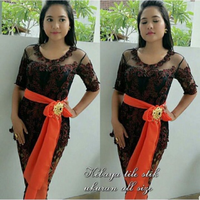 Sale !! Set kebaya jadi modif stik