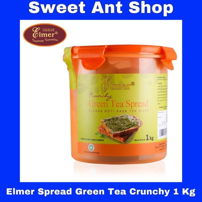

*:*:*:*:*] Elmer Spread Green Tea Crunchy 1 Kg
