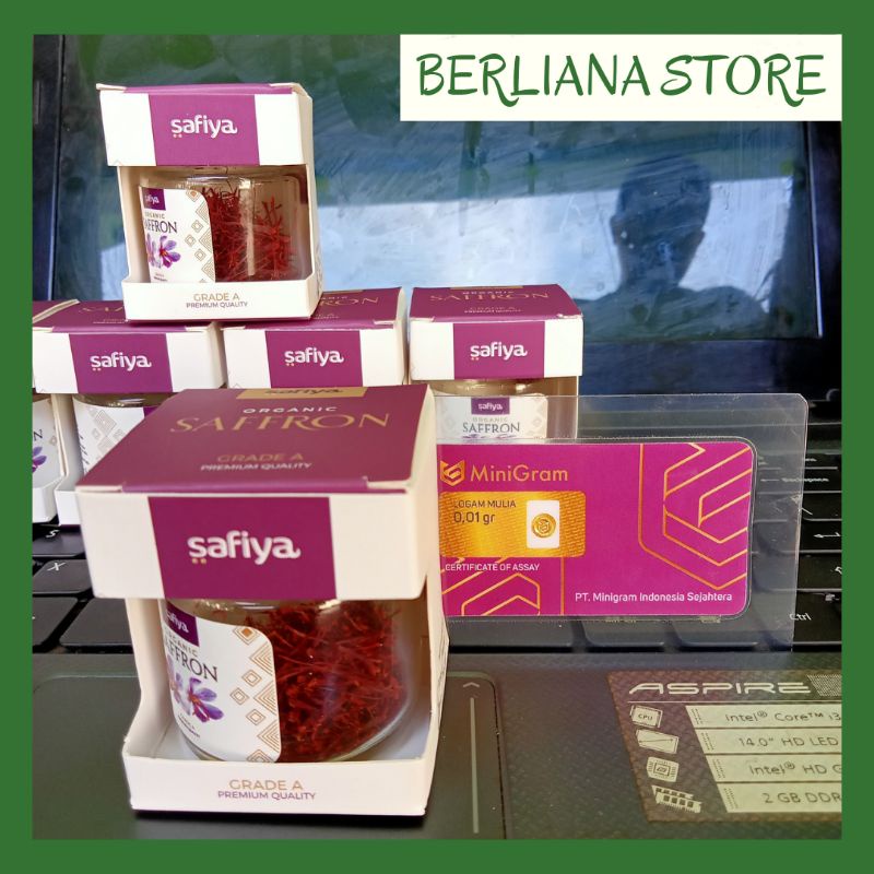 

Saffron Super Negin BONUS Emas | 1 gr 100% Original AFGANISTAN