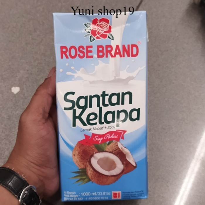 

santan rose brand 1liter