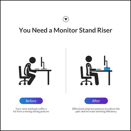 Monitor Stand orico riser 3 drawer xt-01 - Meja table for Pc Aio Laptop tv xt01