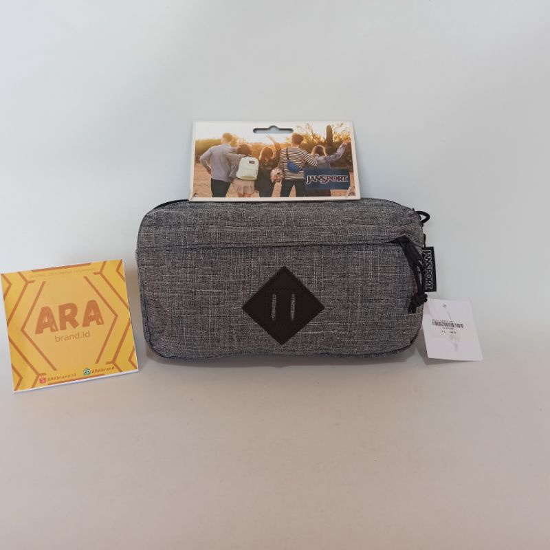 Tas Jansport Waisted Heathered Grey Sling Waist Bag Original Bag
