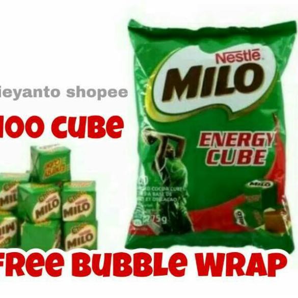 

TopMurah Milo Cube 100 pcs EXP MAR 2022. HARGA SPESIAL!!!