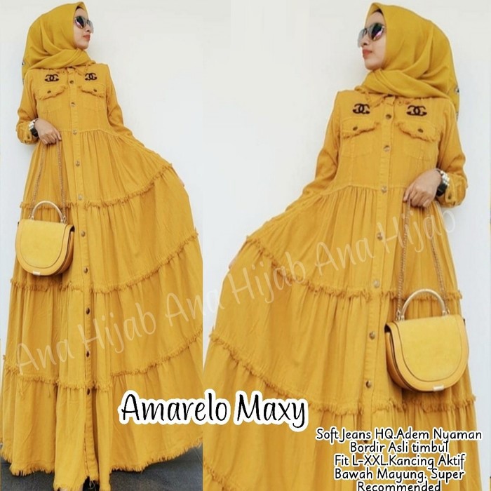 AMARELO MAXY / KUBUS MAXI / SAKURA MAXY JEANS CASUAL GBM