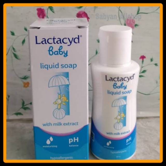 lactacyd liquid baby soap