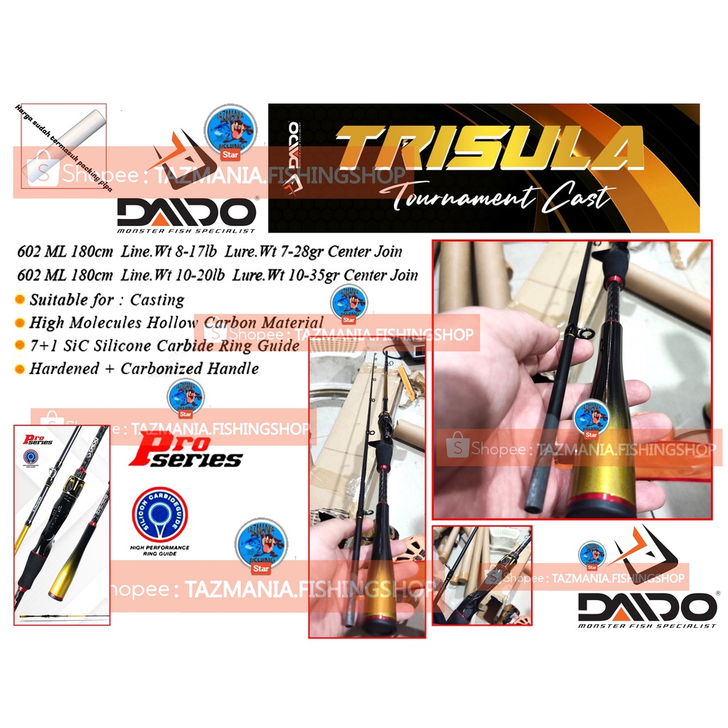 Joran DAIDO TRISULA pro series spinning 180cm