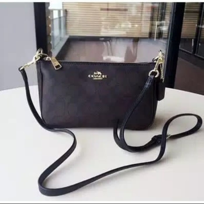 READY Jual tas coach wanita original - Hitam MURAH