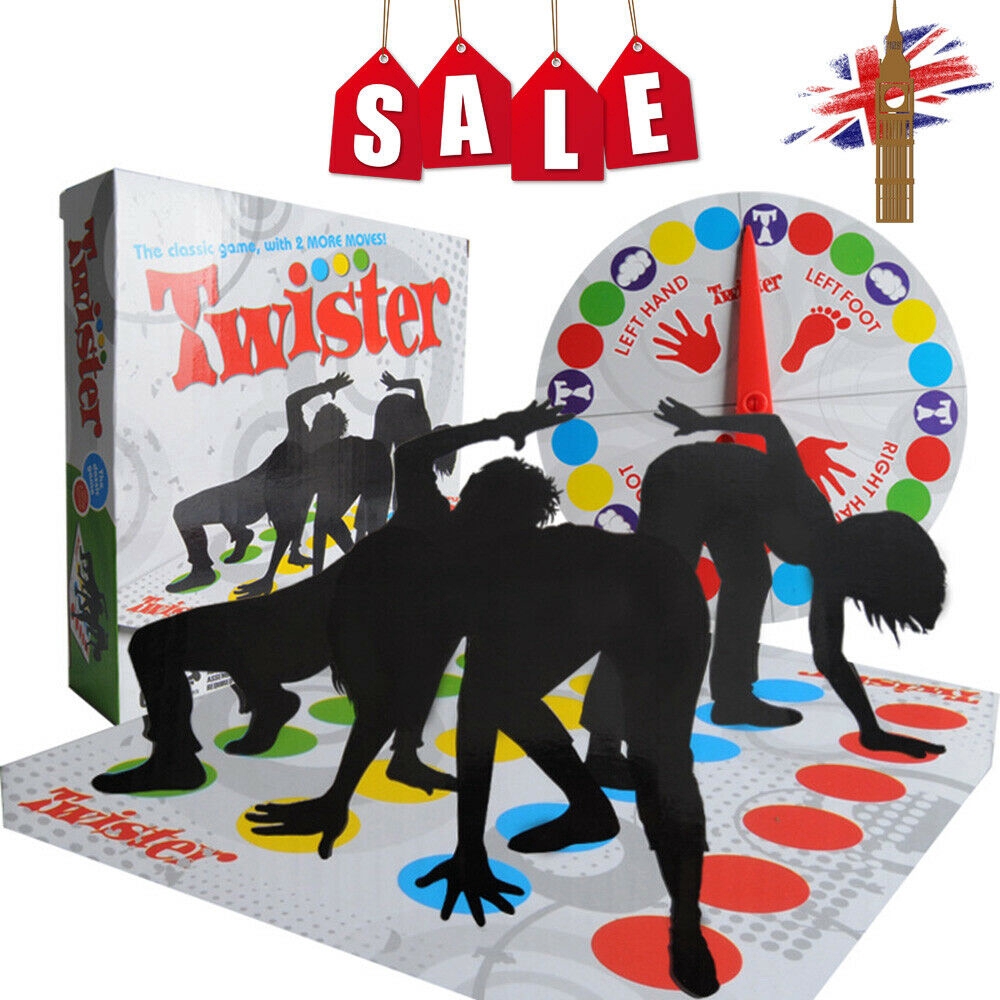 Board Game Twister Lucu Untuk Keluarga/Teman/Pesta