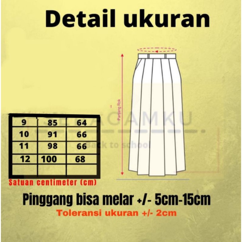 SERAGAM SEKOLAH ROK PLISIR ABU-ABU SMA, ROK PLISIR ABU-ABU SMA, Seragam sekolah ROK REMPEL ABU-ABU SMA,ROK SMA REMPEL ABU-ABU