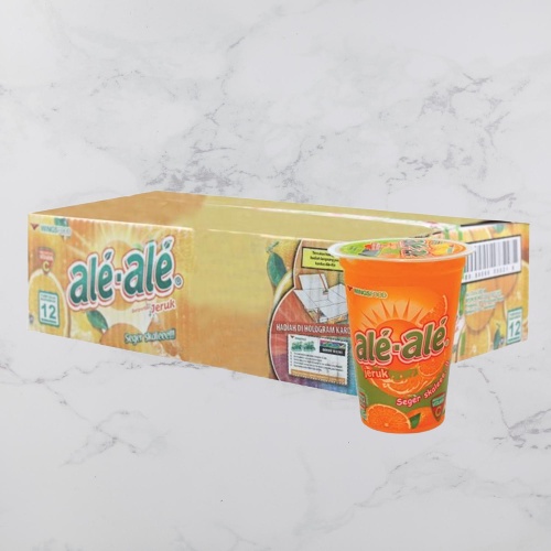 

MINUMAN ~ ( 1 DUS 24 PCS ) ALE ALE RASA JERUK