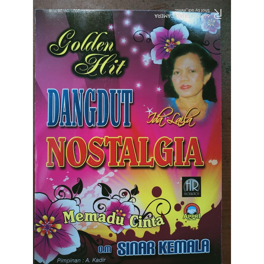VCD ORIGINAL DANGDUT NOSTALGIA IDA LAILA BERSAMA OM SINAR KEMALA VOL.2 Prod.HR Production