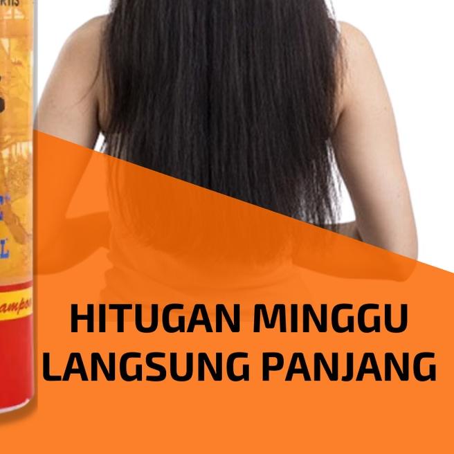 ☆ Shampo Penumbuh Rambut Cepat Panjang / Shampo Metal Pemanjang Rambut / Sampo Metal Penumbuh Rambut