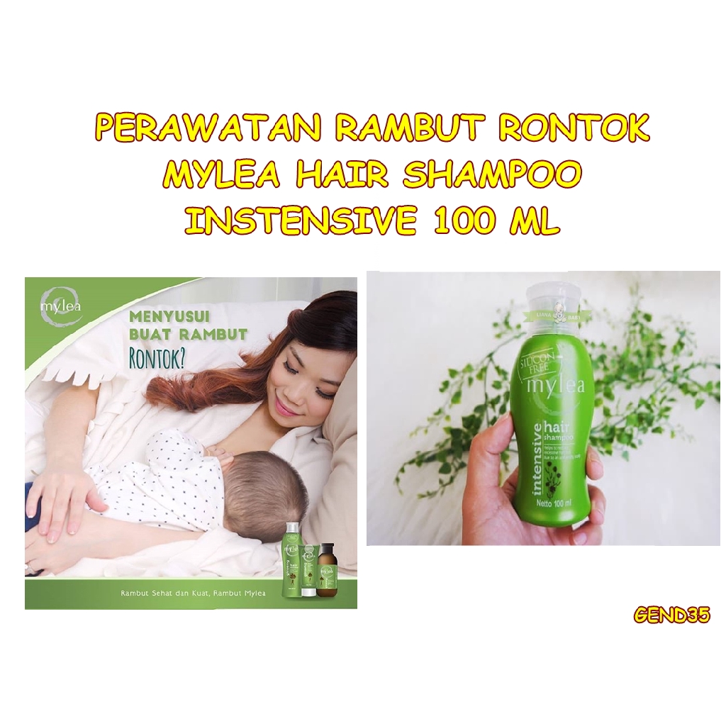 GEND35 PERAWATAN RAMBUT RONTOK MYLEA HAIR SHAMPOO INTENSIVE 100 ML 01676