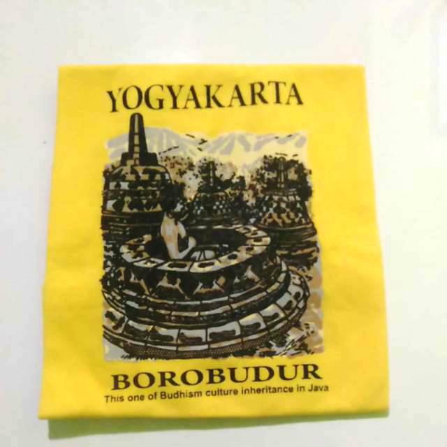 KAOS BOROBUDUR | Kaos oleh-oleh borobudur dewasa | remaja | anak-anak