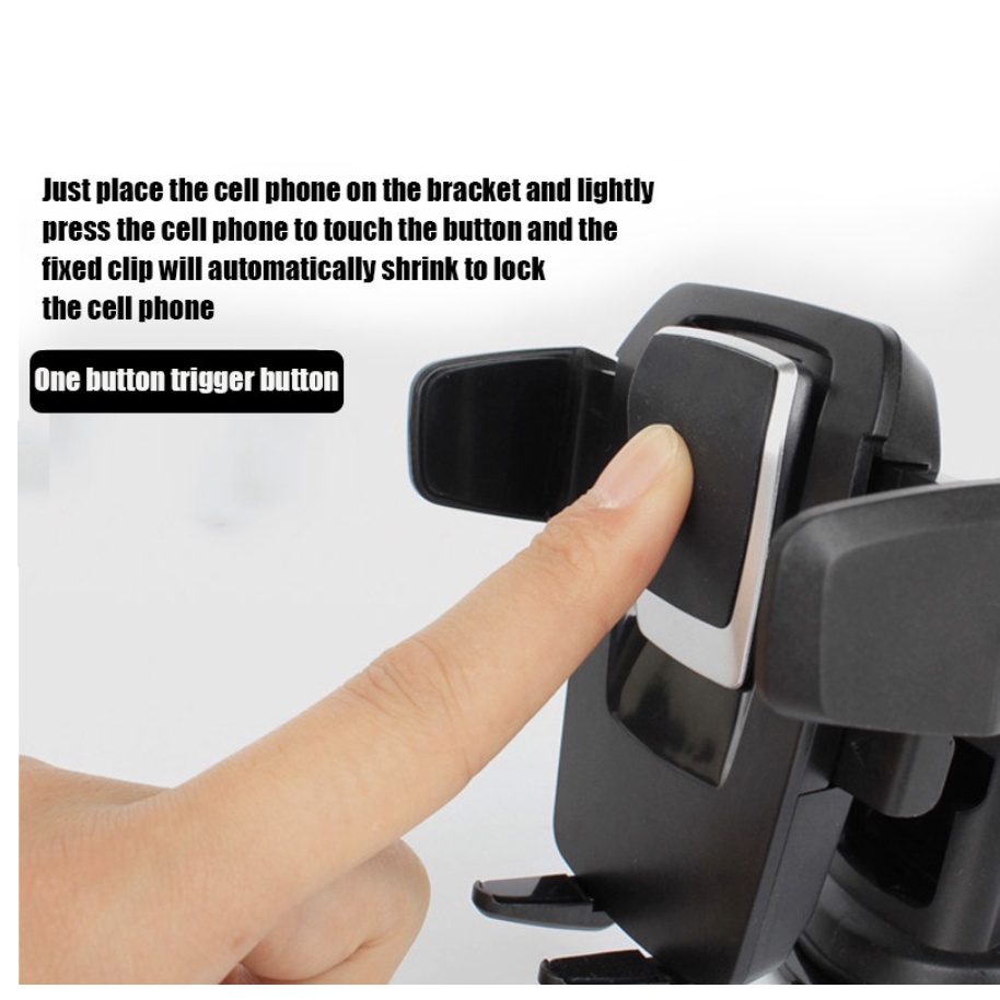 HD09 car mount tempel dasbor kaca penyangga HP mobil 360 rotasi CAR Holder