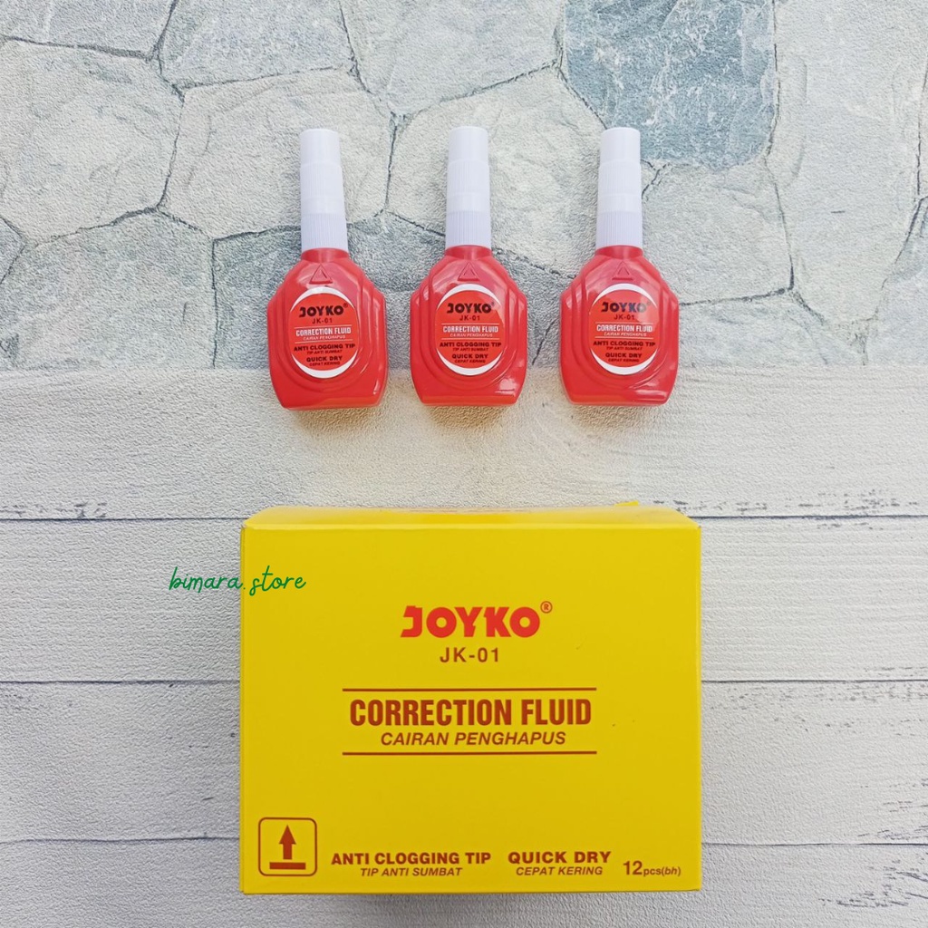 

Tip-Ex Cair Joyko JK-01/Correction Fluid/TipX/TipEx/Stipo/Tip Ex/Tipe X