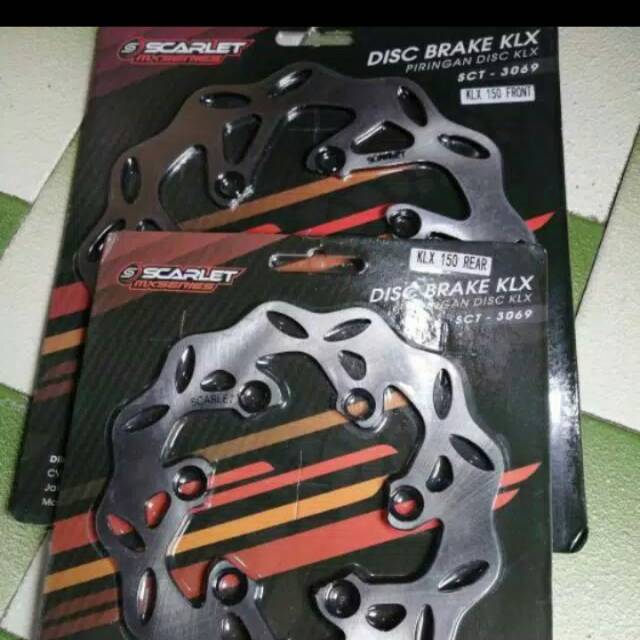 Piringan cakram set klx 150 dtracker scarlet-