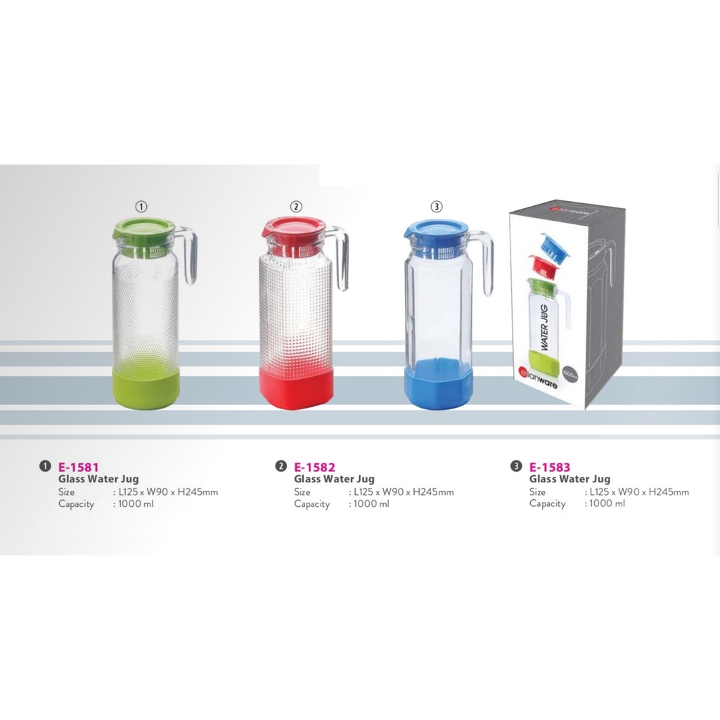 Elianware Water Jug E-1581/E-1582/E-1583
